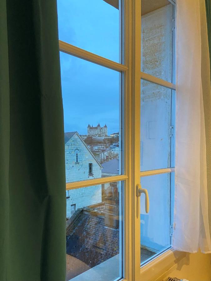 La Terrasse Saumuroise - Vue Chateau & Loire מראה חיצוני תמונה